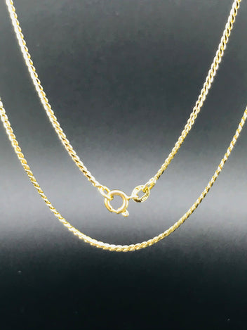 18ct gold necklace chain