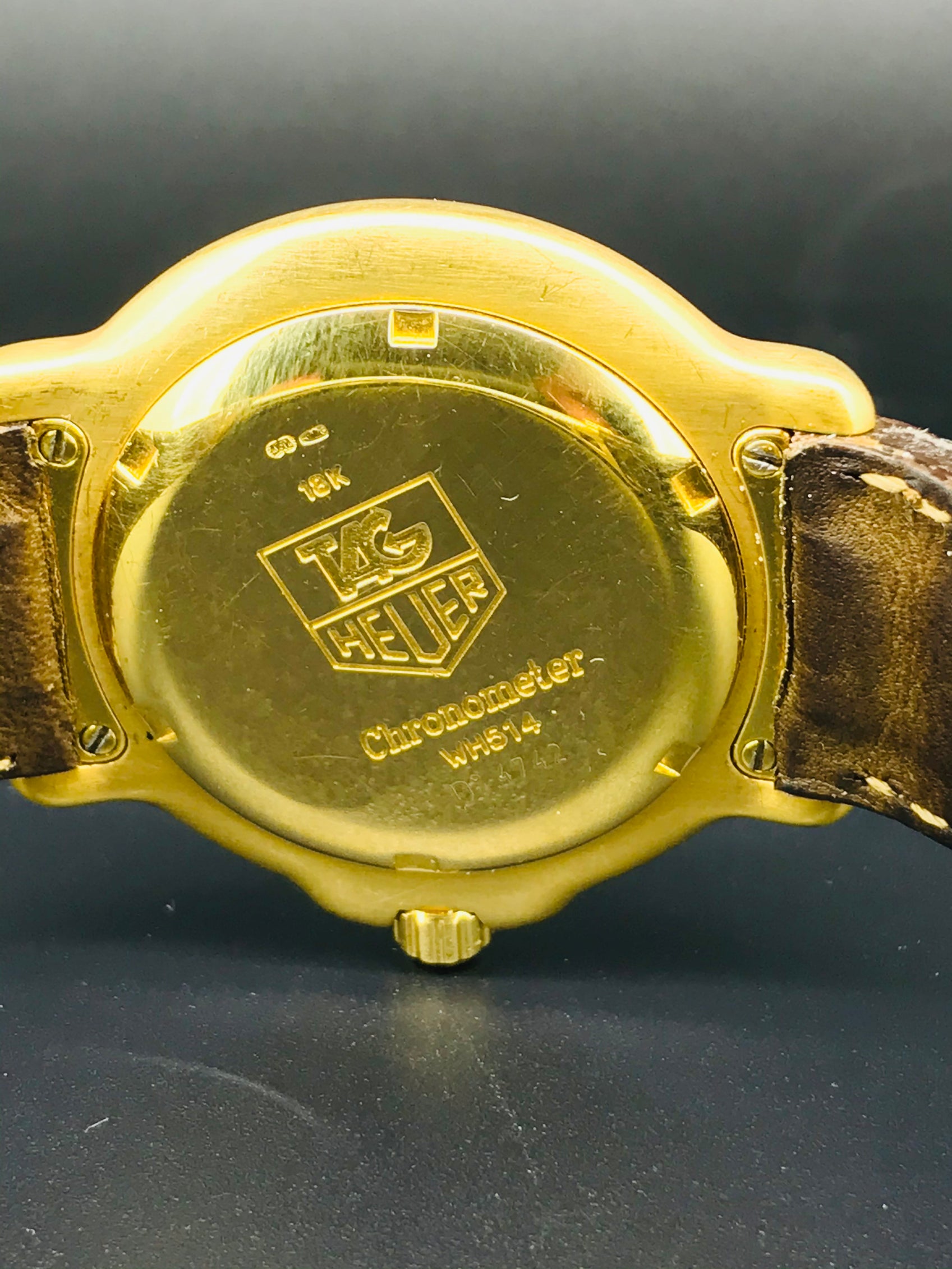 Tag heuer 18k gold cheap watch