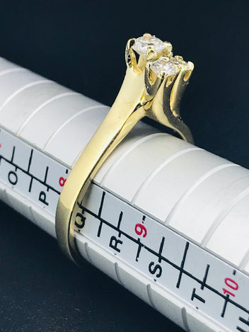 18ct gold diamond ring