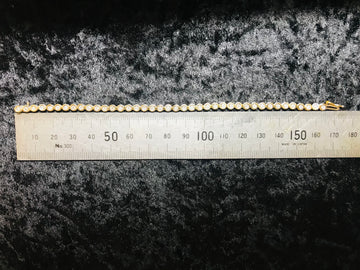 9ct gold tennis bracelet