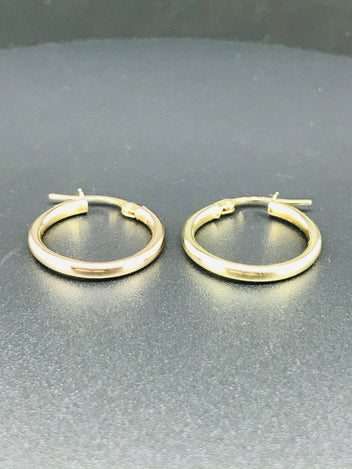 9ct gold classic low cost earrings