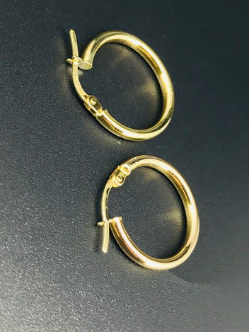 9ct gold classic low cost earrings