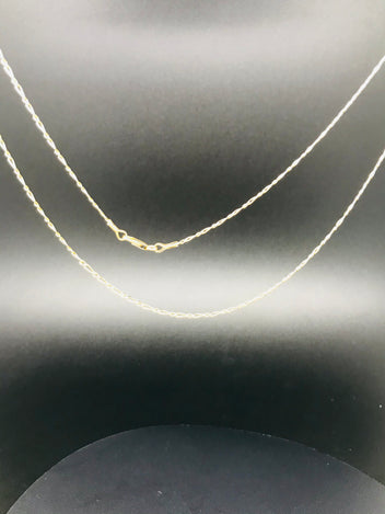 14ct gold figero chain necklace