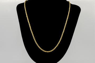 23CT SOLID GOLD NECKLACE