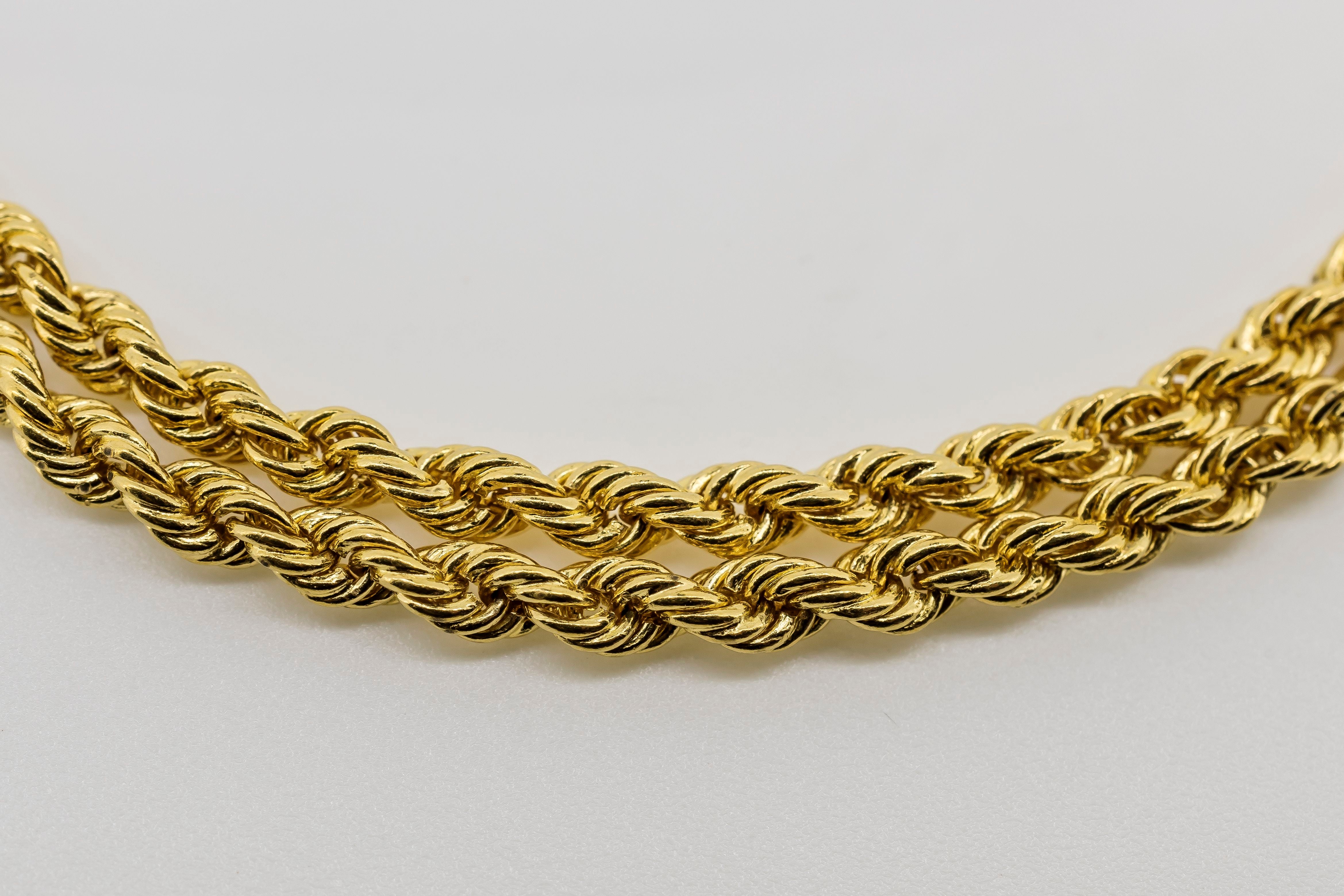 24CT SOLID GOLD NECKLACE – Once Loved Treasures